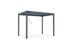 Pergola bioclimatique autoportée PIANA 3x2m aluminium gris - Lames orientables – Image 5