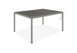 Freistehende bioklimatische Pergola PIANA 4 x 3 m, Aluminium in Taupe – verstellbare Lamellen – Bild 6