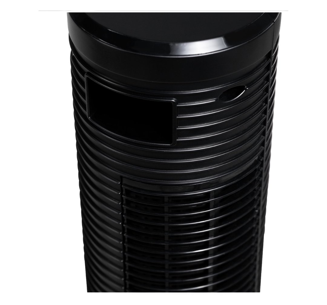 1436.jpg GoodHome GHTF3-4HO oszillierender Säulenventilator, 91 cm, 45 W, schwarz – Bild 1
