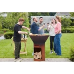 BARBECOOK Nestor Original Holzgrill aus Edelstahl – Bild 6