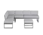 Set da giardino in alluminio GoodHome Moorea modulabile per 6 persone - immagine 4